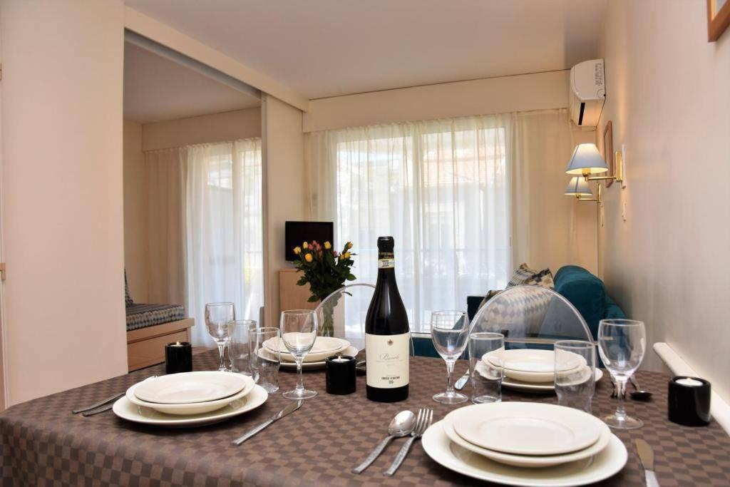 Les Rivages 2P Terrasse Parking Apartment Menton Ngoại thất bức ảnh
