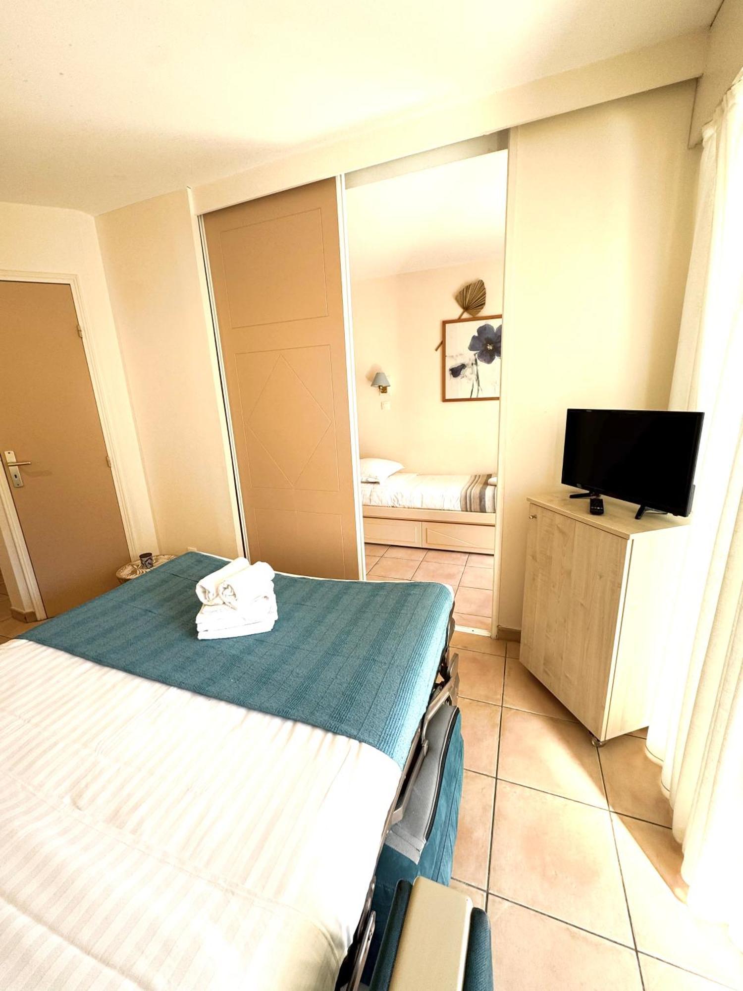 Les Rivages 2P Terrasse Parking Apartment Menton Ngoại thất bức ảnh