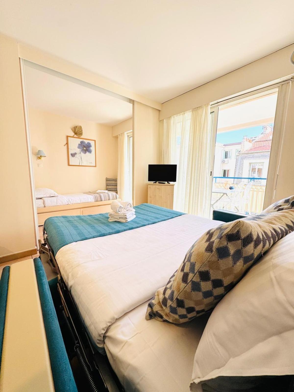 Les Rivages 2P Terrasse Parking Apartment Menton Ngoại thất bức ảnh